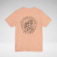 Hollywood Tower Hotel Bellhop Bella Canvas Unisex Jersey Short Sleeve Tee
