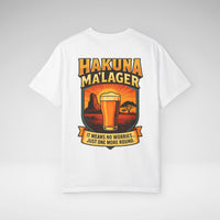 Hakuna Ma'Lager Comfort Colors Unisex Garment-Dyed T-shirt