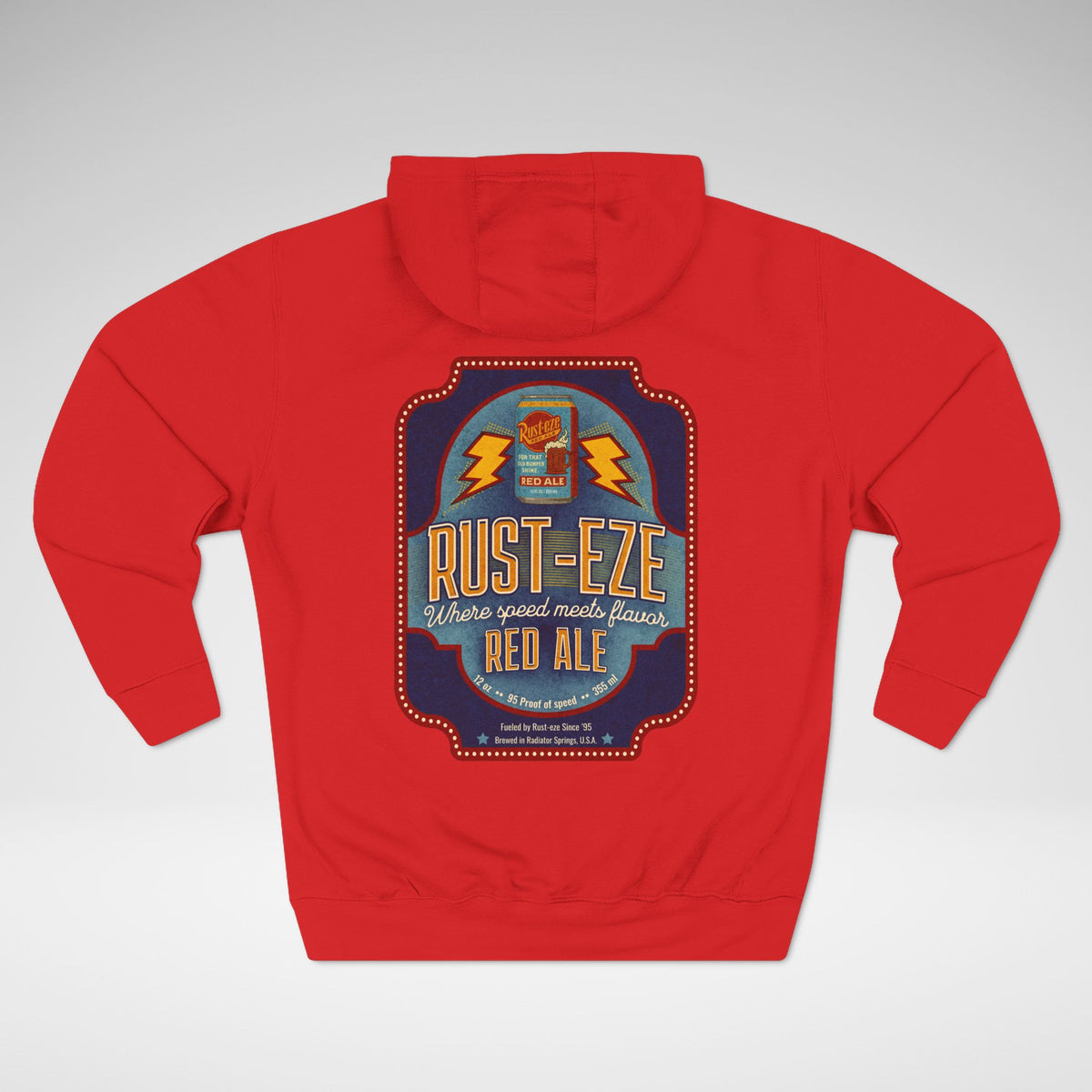 Rusteze Red Ale Lane Seven Fleece Hoodie