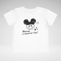 Having A Magical Day Toddler Bella Canvas Short Sleeve Tee