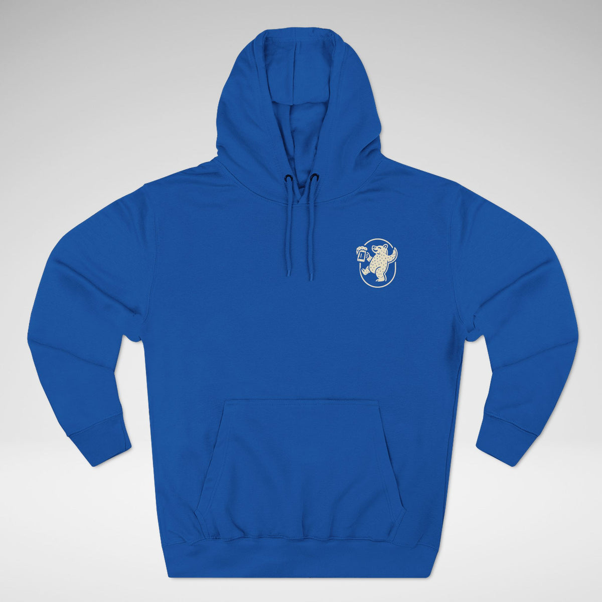 Country Bear Brown Ale Lane Seven Fleece Hoodie