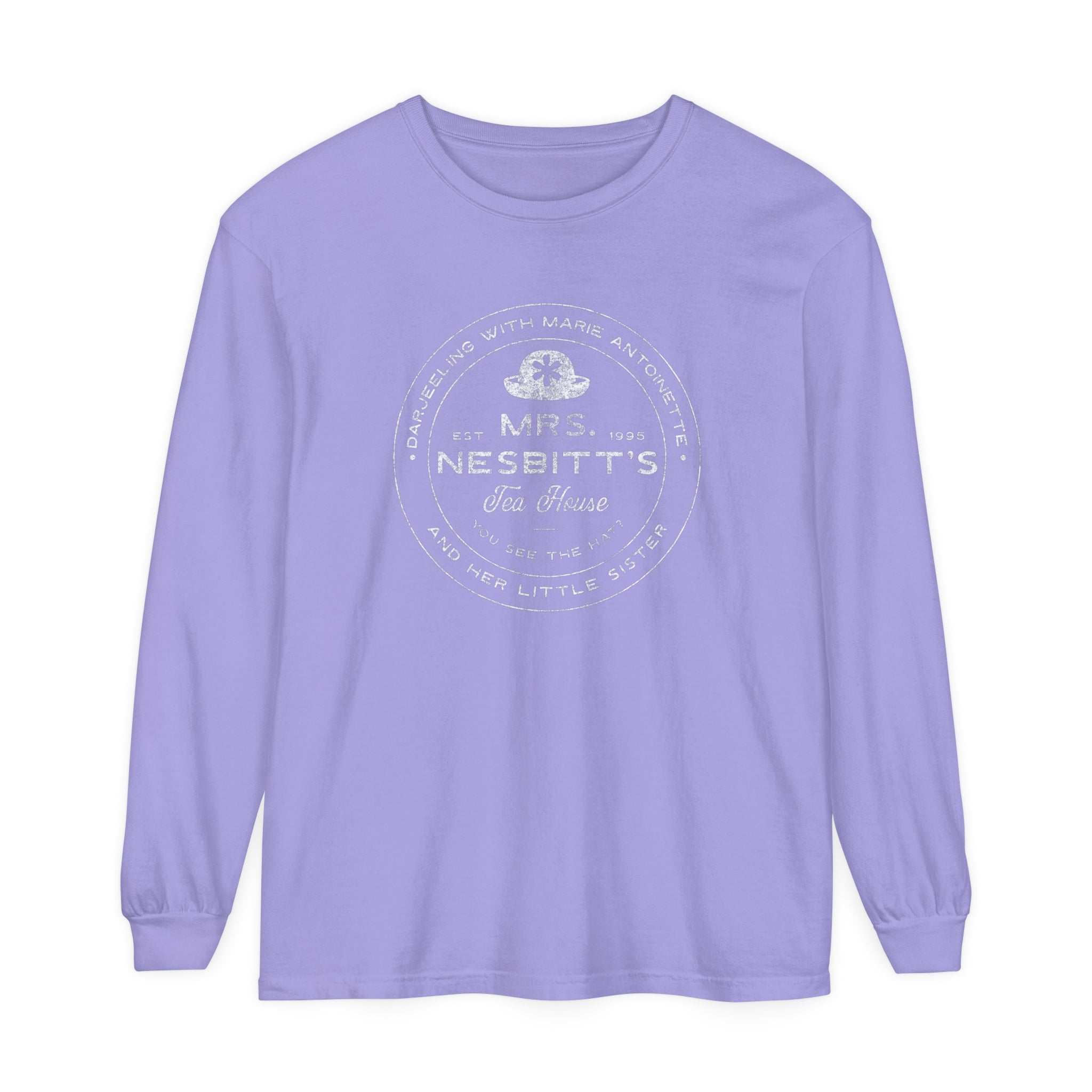 Mrs. Nesbitt's Tea House Comfort Colors Unisex Garment-dyed Long