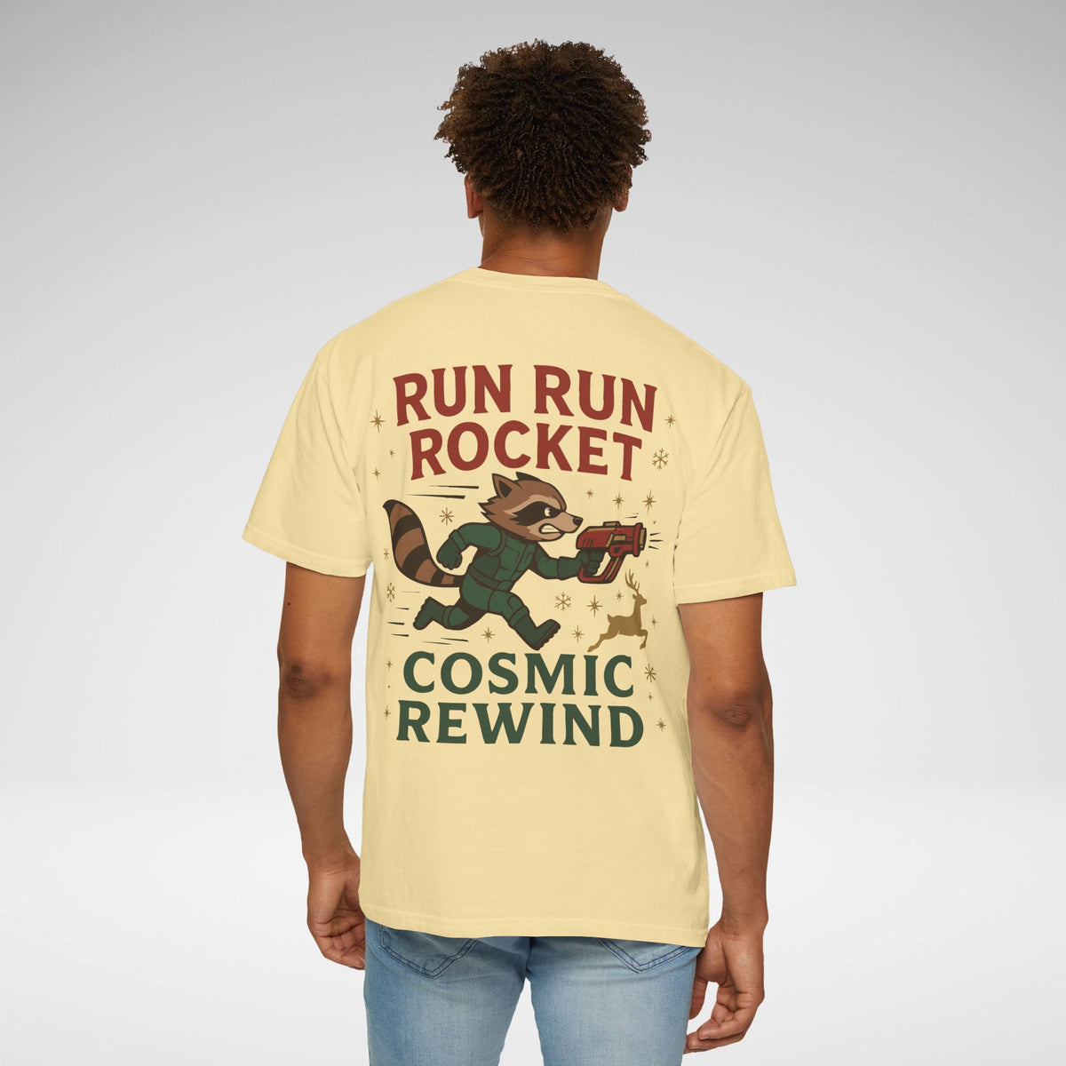 Run Run Rocket Comfort Colors Unisex Garment-Dyed T-shirt