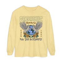 Pegasus Travel Co Comfort Colors Unisex Garment-dyed Long Sleeve T-Shirt