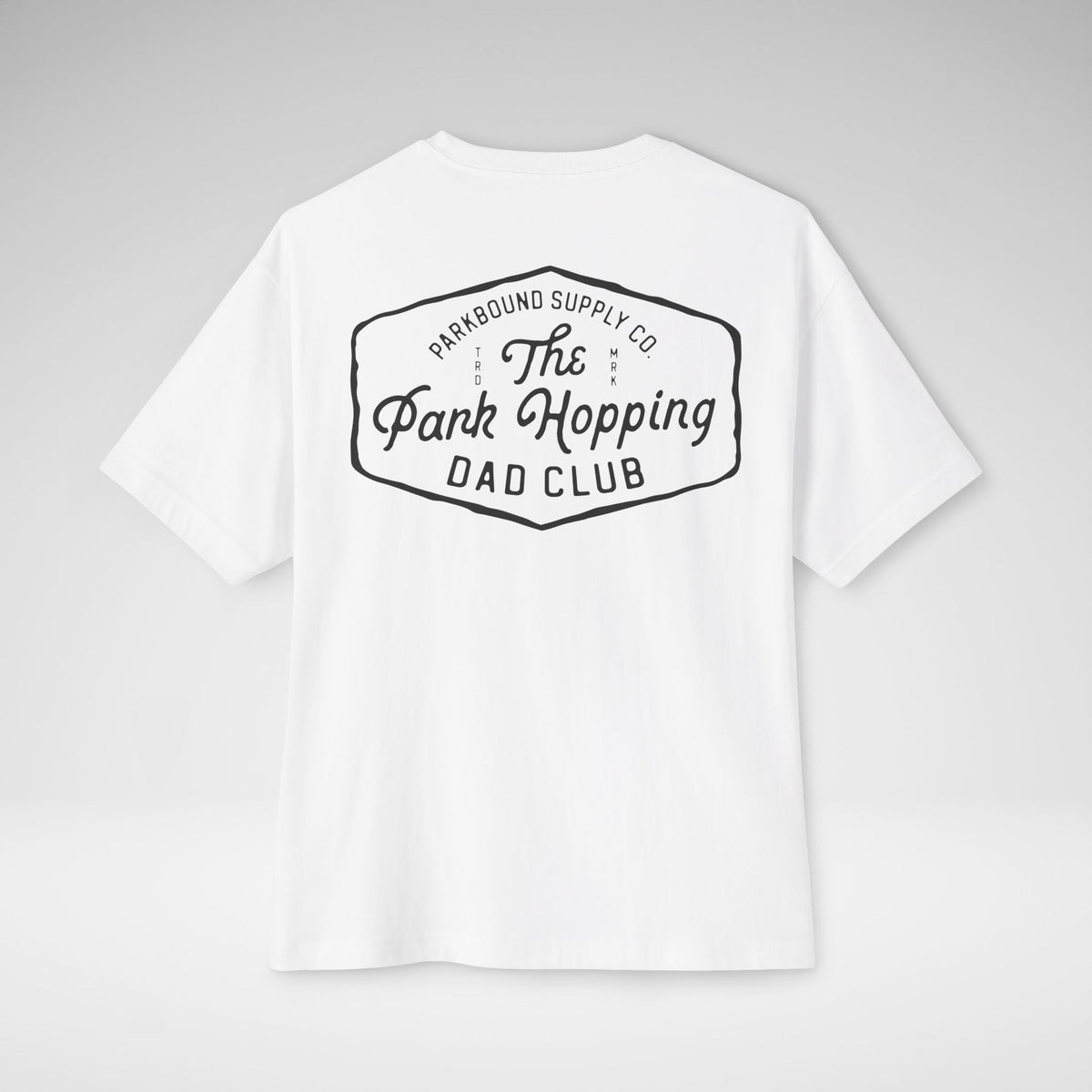 Park Hopping Dad Club Oversized Tee