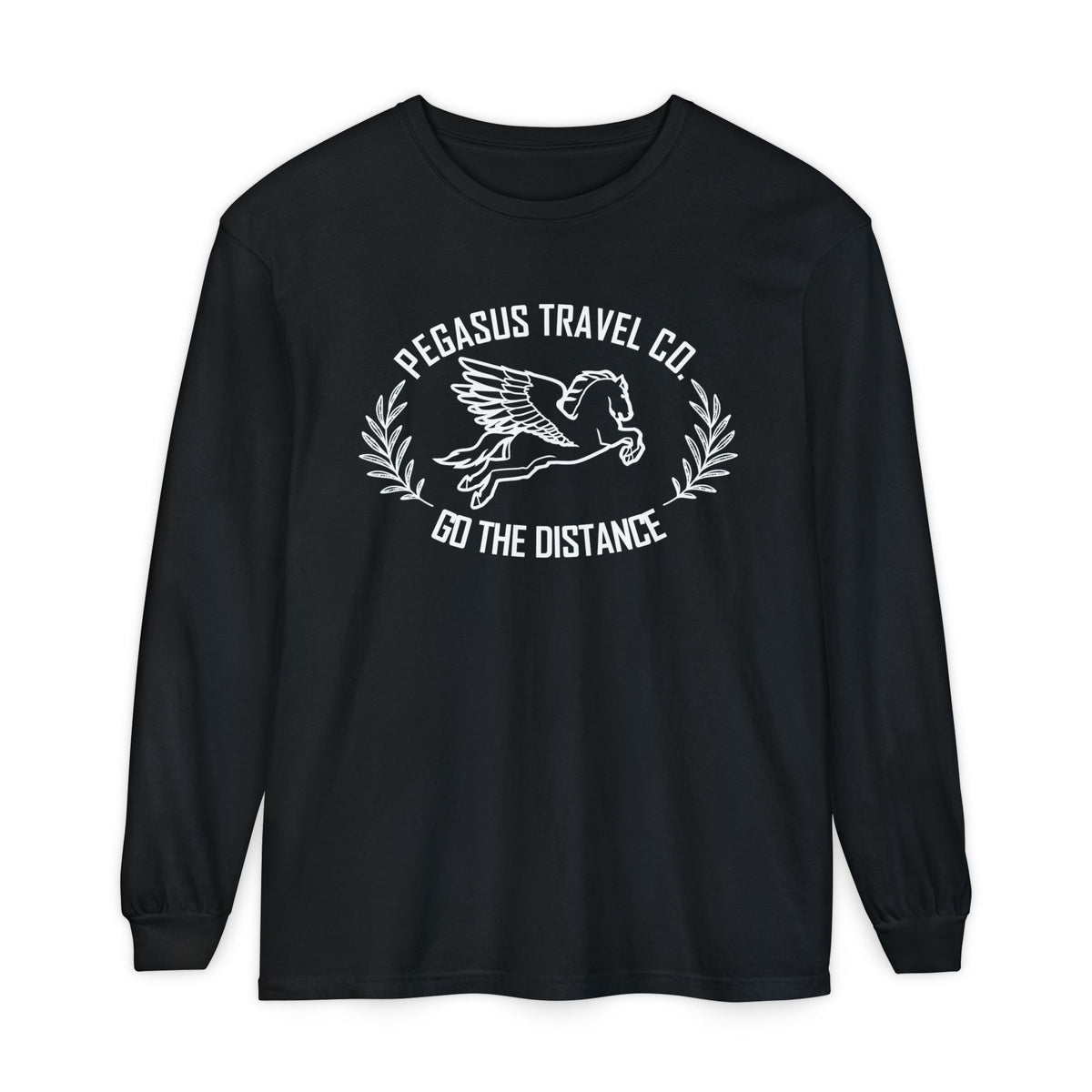 Pegasus Travel Co Comfort Colors Unisex Garment-dyed Long Sleeve T-Shirt