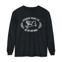 Pegasus Travel Co Comfort Colors Unisex Garment-dyed Long Sleeve T-Shirt