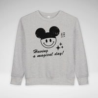 Having a Magical Day Rabbit Skins Toddler Sweatshirt