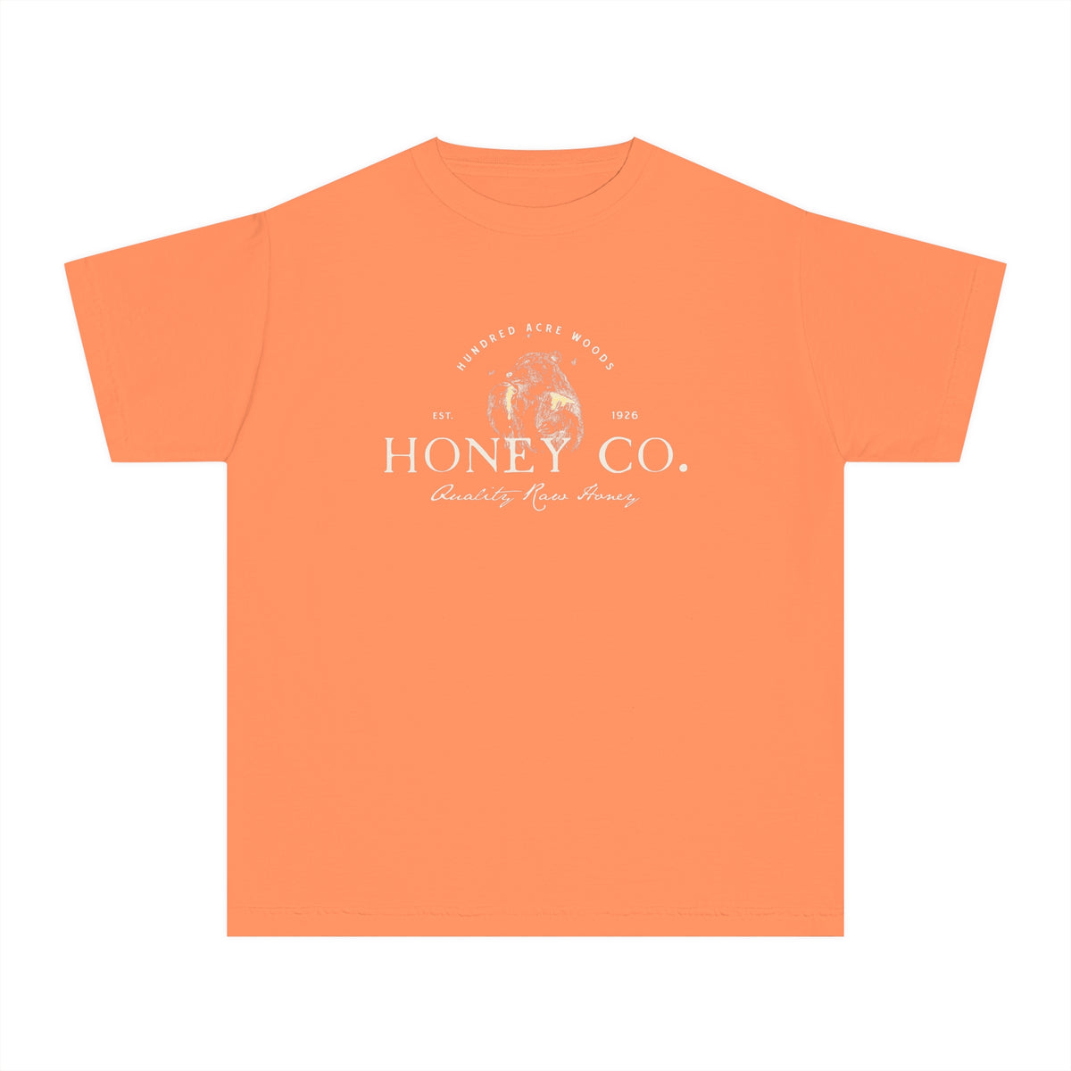Hundred Acre Woods Honey Co. Comfort Colors Youth Midweight Tee