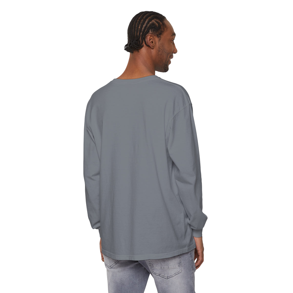 Spooky Scary Skeletons Comfort Colors Unisex Garment-dyed Long Sleeve T-Shirt