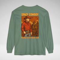 Space Cowboy Outlaws of the Outer Rim Comfort Colors Unisex Garment-dyed Long Sleeve T-Shirt