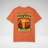 Hakuna Ma'Lager Comfort Colors Unisex Garment-Dyed T-shirt