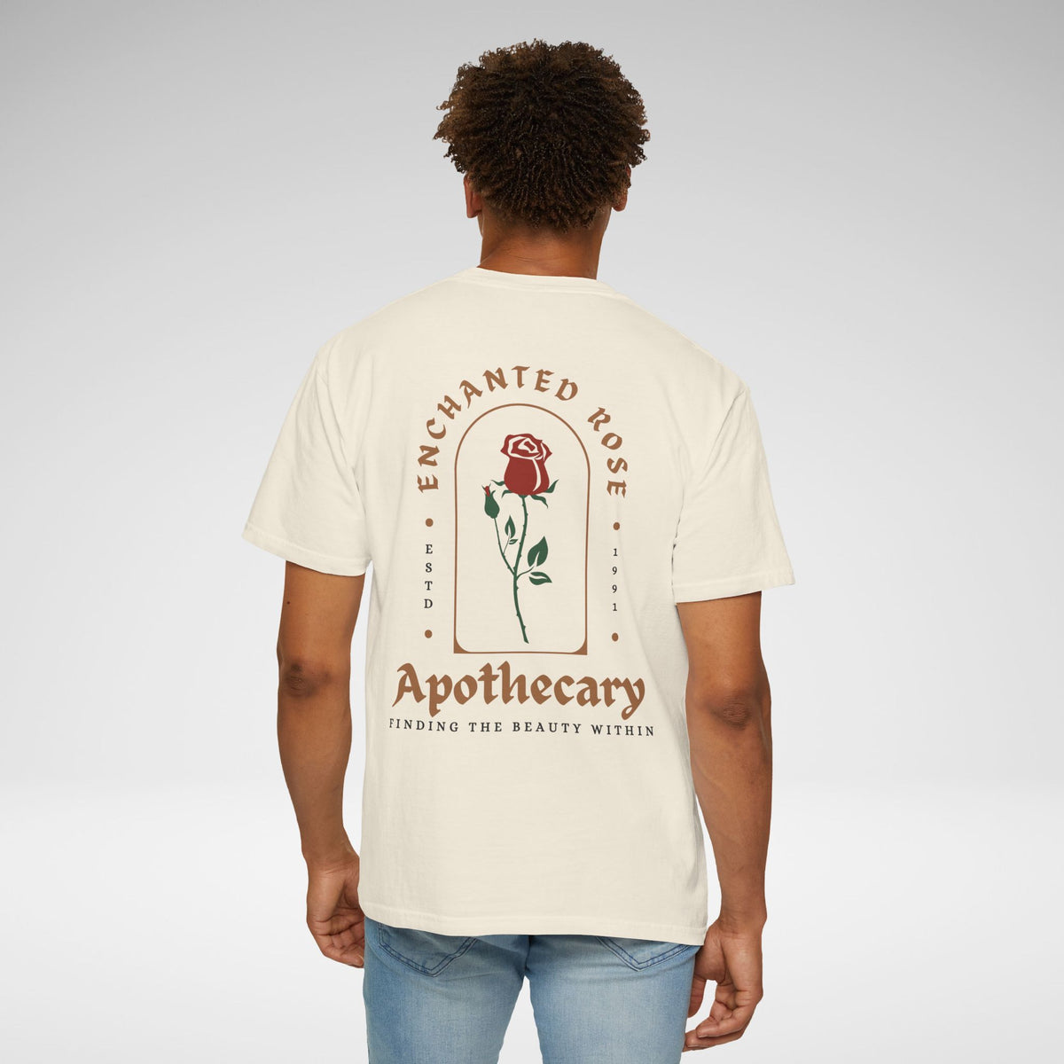 Enchanted Rose Apothecary Room Comfort Colors Unisex Garment-Dyed T-shirt