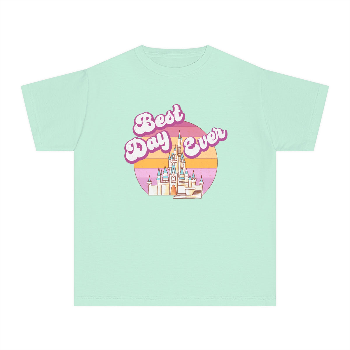 Best Day Ever Comfort Colors Youth Midweight Tee