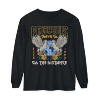 Pegasus Travel Co Comfort Colors Unisex Garment-dyed Long Sleeve T-Shirt