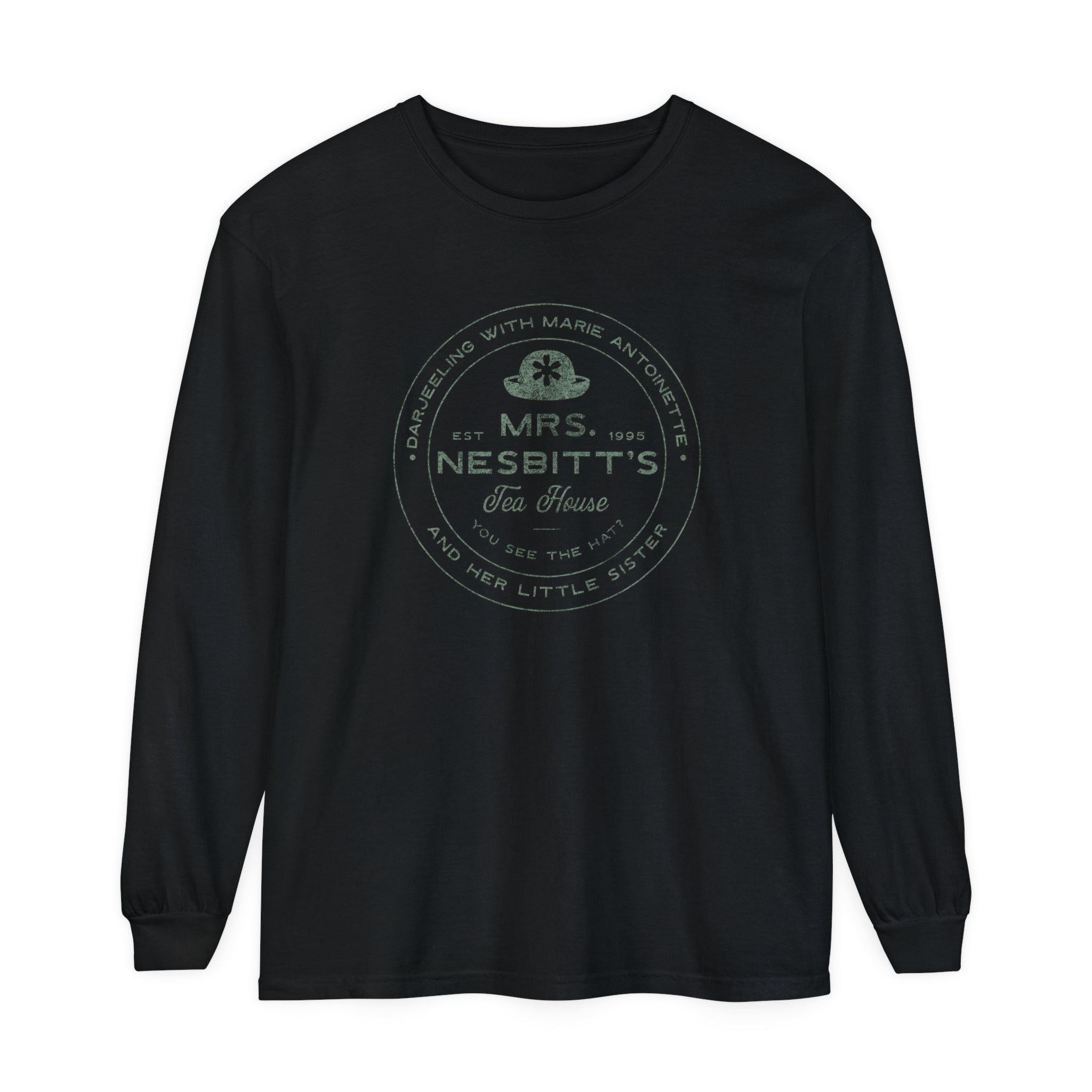 Mrs. Nesbitt's Tea House Comfort Colors Unisex Garment-dyed Long