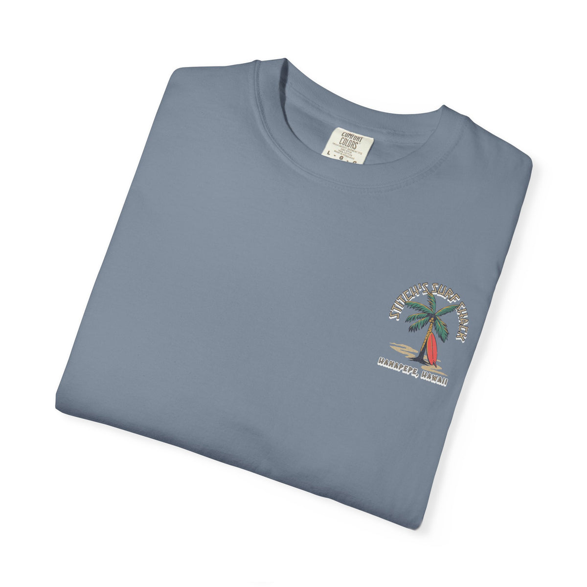 Stitch's Surf Shack Comfort Colors Unisex Garment-Dyed T-shirt