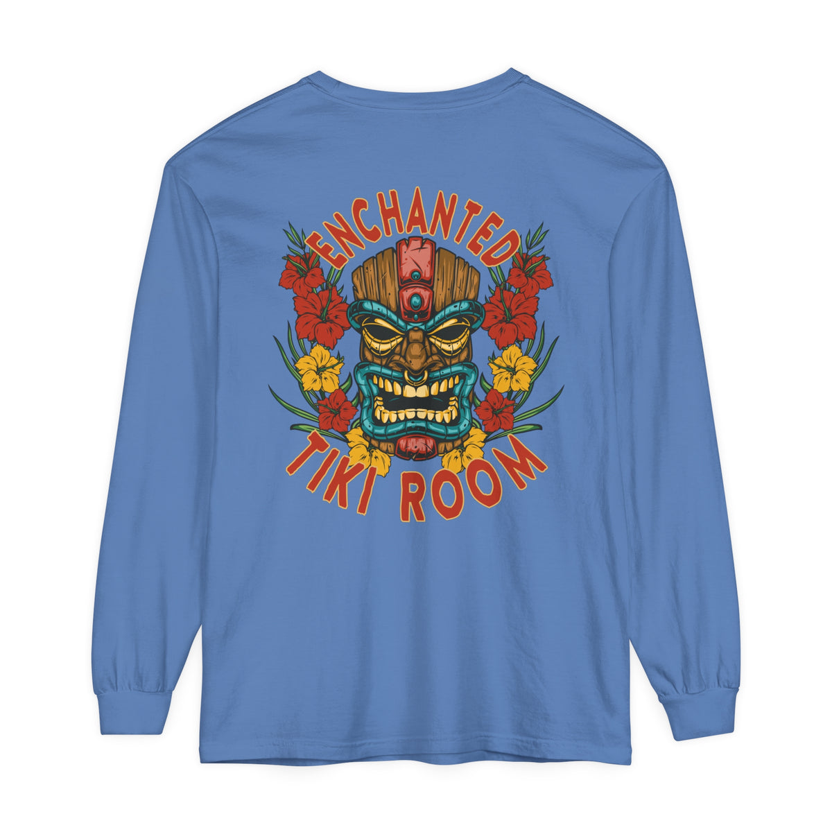 Enchanted Tiki Room Comfort Colors Unisex Garment-dyed Long Sleeve T-Shirt