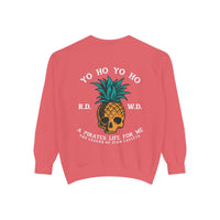 Yo Ho A Pirates Life For Me Comfort Colors Unisex Garment-Dyed Sweatshirt