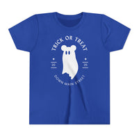 Trick or Treat Down Main Street Youth Short Sleeve Tee