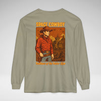Space Cowboy Outlaws of the Outer Rim Comfort Colors Unisex Garment-dyed Long Sleeve T-Shirt