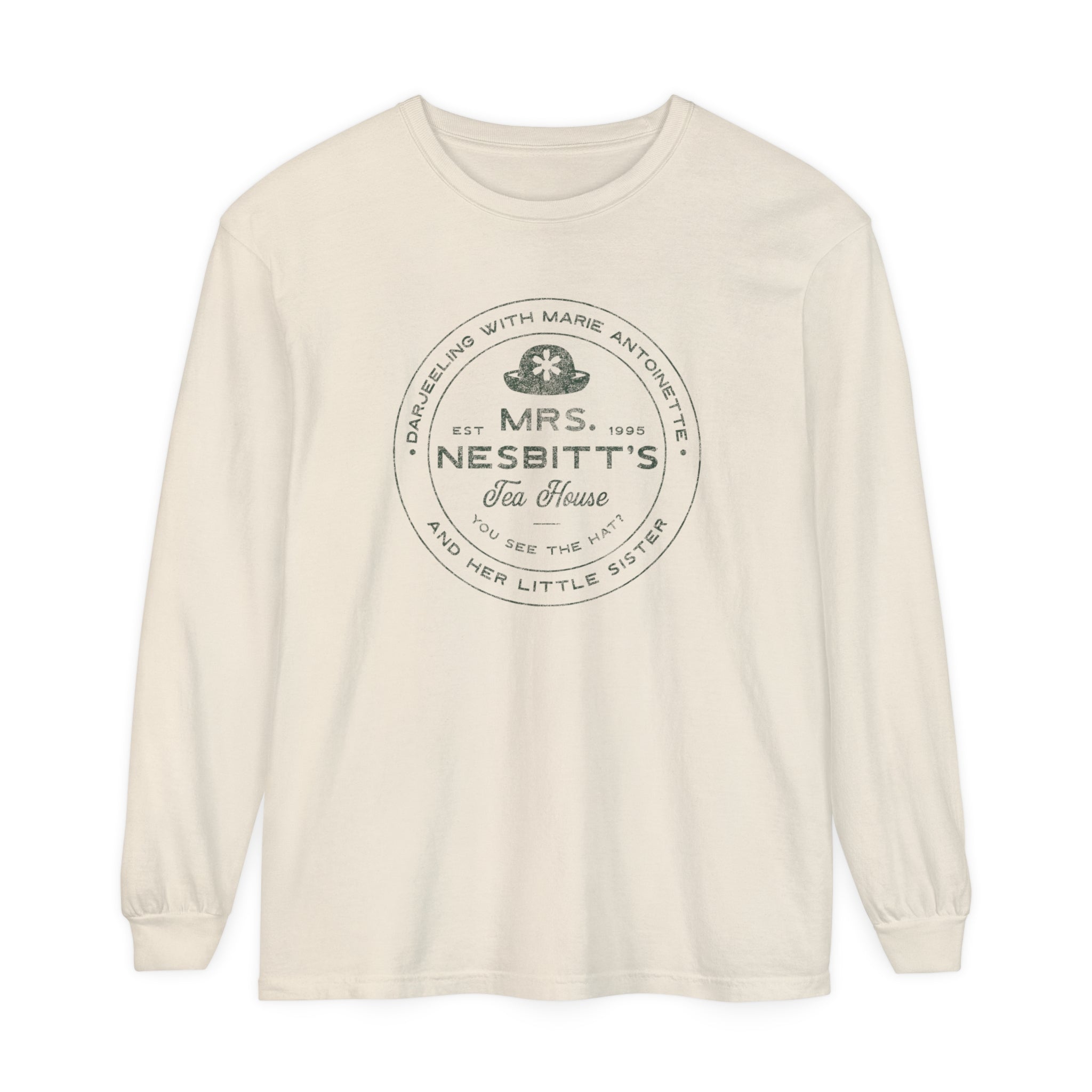 Mrs. Nesbitt's Tea House Comfort Colors Unisex Garment-dyed Long