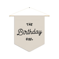 The Birthday Girl Wall Pennant