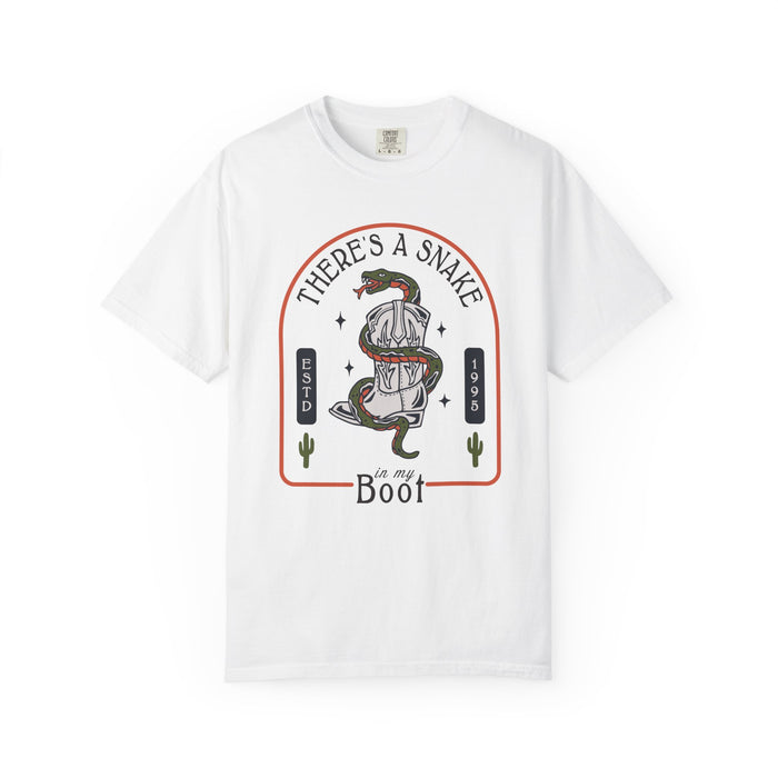 There's A Snake In My Boot Comfort Colors Unisex Garment-Dyed T-shirt