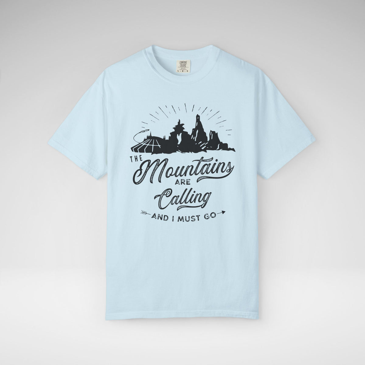 The Mountains Are Calling Comfort Colors Unisex Garment-Dyed T-shirt