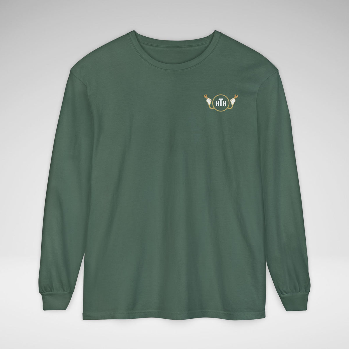 Hollywood Tower Hotel Maintenance & Repairs Comfort Colors Unisex Garment-dyed Long Sleeve T-Shirt