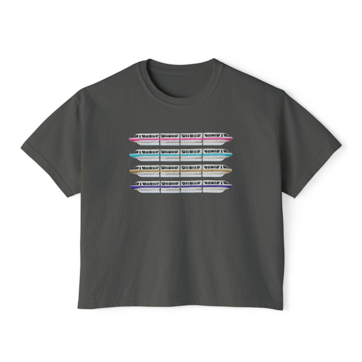Monorails Comfort Colors Women's Boxy Tee
