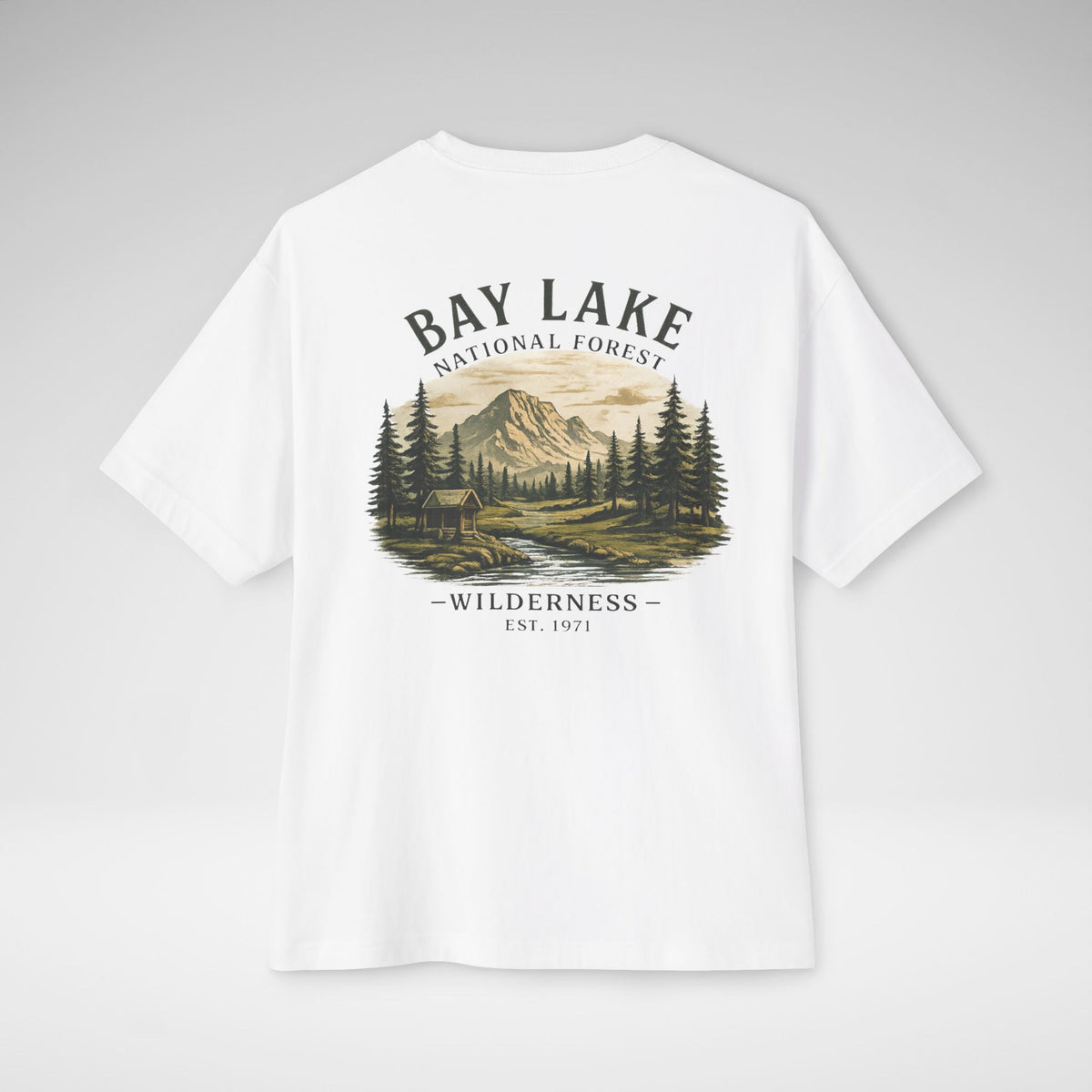 Bay Lake National Forest Oversized Tee