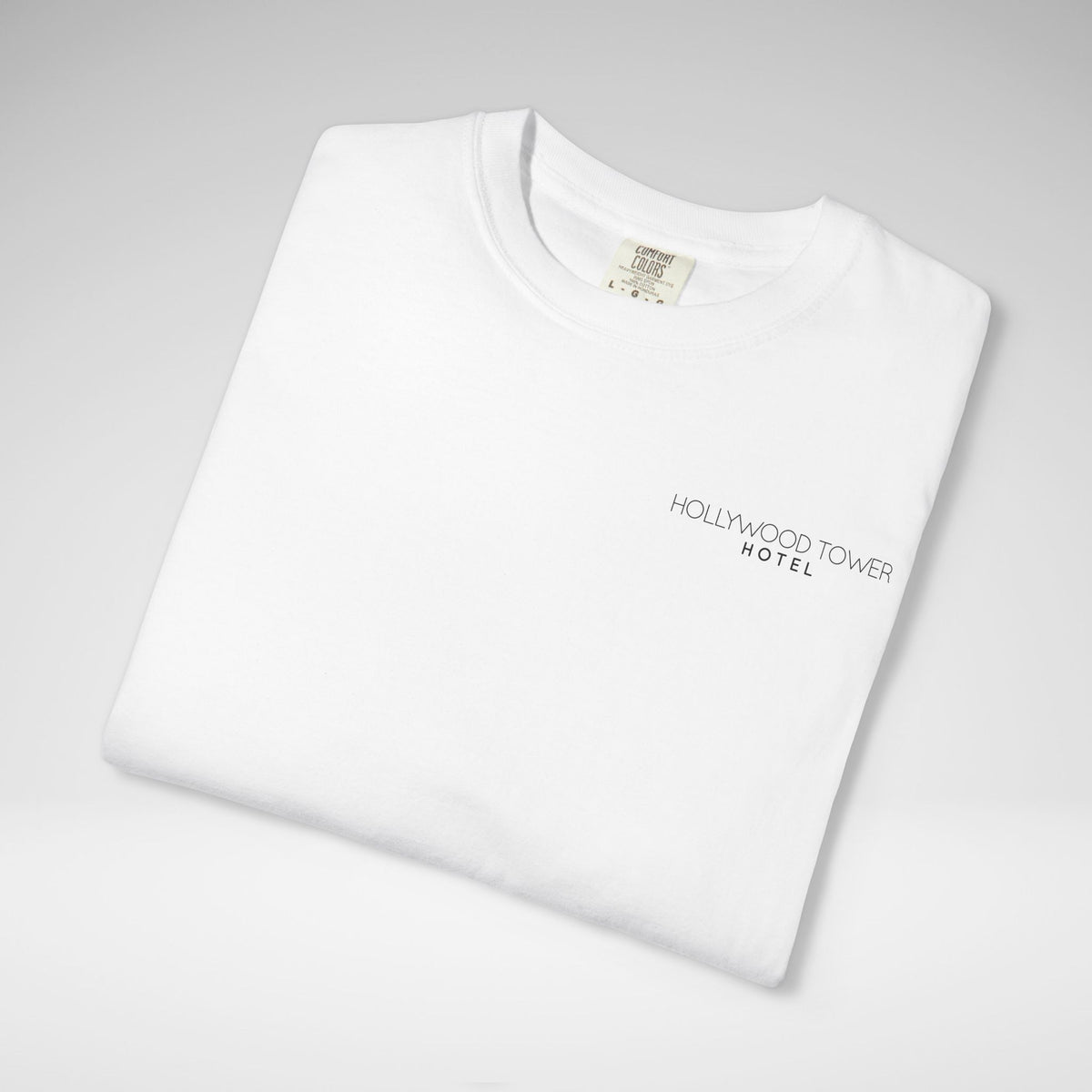 Hollywood Tower Hotel Bellhop Comfort Colors Unisex Garment-Dyed T-shirt