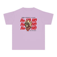 Rebel Without a Claus Comfort Colors Youth Midweight Tee