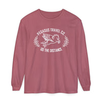 Pegasus Travel Co Comfort Colors Unisex Garment-dyed Long Sleeve T-Shirt