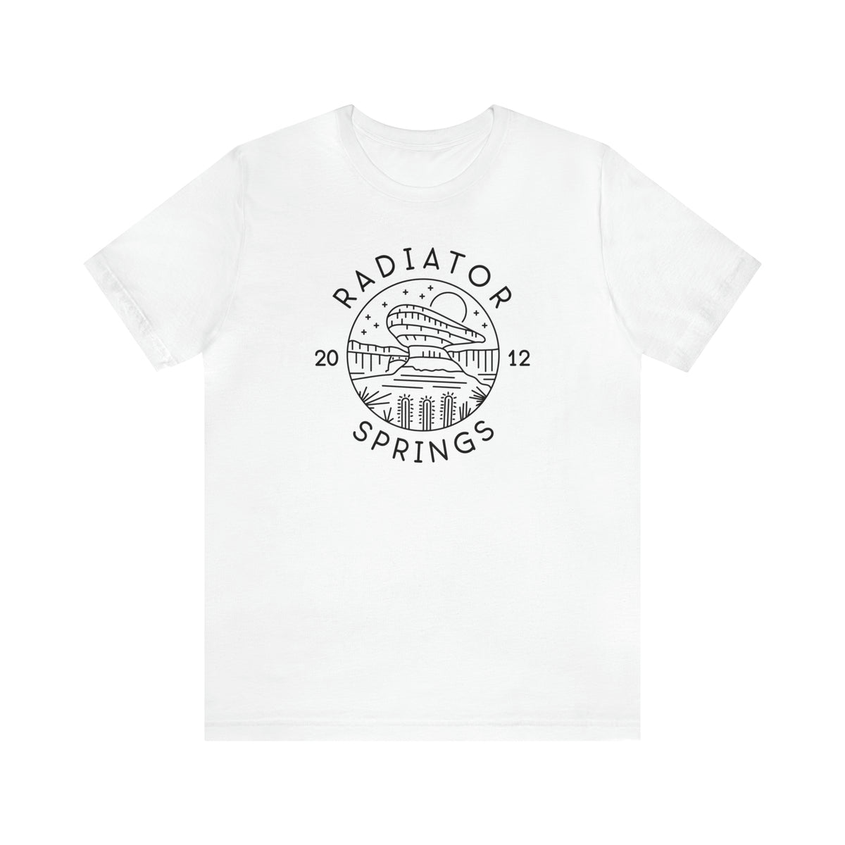 Radiator Springs Bella Canvas Unisex Jersey Short Sleeve Tee