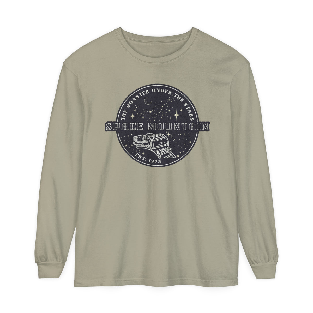 The Coaster Under the Stars Comfort Colors Unisex Garment-dyed Long Sleeve T-Shirt