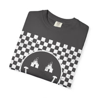 Retro Checkered Best Day Ever Comfort Colors Unisex Garment-Dyed T-shirt