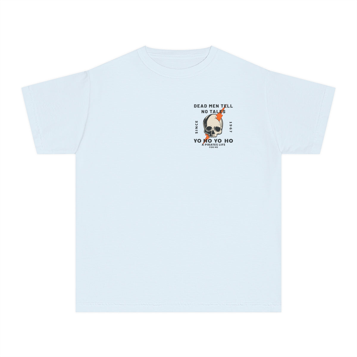 Dead Men Tell No Tales Comfort Colors Youth Midweight Tee