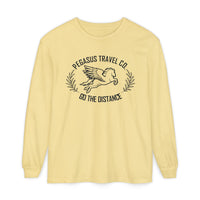 Pegasus Travel Co Comfort Colors Unisex Garment-dyed Long Sleeve T-Shirt