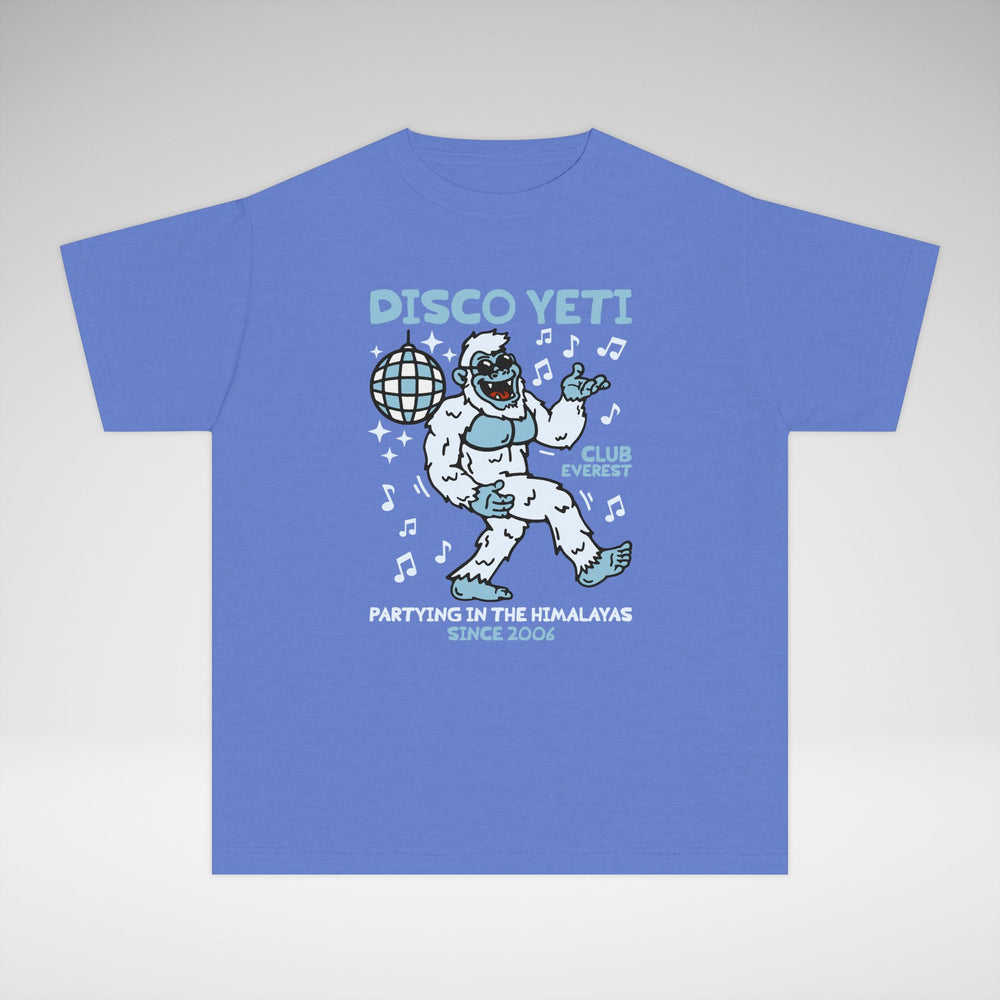Disco Yeti Comfort Colors Youth Midweight Tee