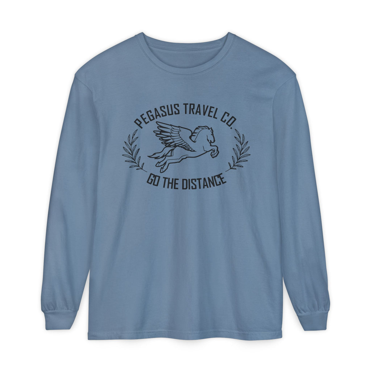 Pegasus Travel Co Comfort Colors Unisex Garment-dyed Long Sleeve T-Shirt