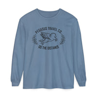 Pegasus Travel Co Comfort Colors Unisex Garment-dyed Long Sleeve T-Shirt