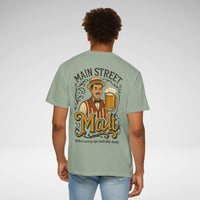 Main Street Malt Comfort Colors Unisex Garment-Dyed T-shirt