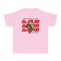 Rebel Without a Claus Comfort Colors Youth Midweight Tee