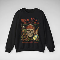 Dead Men Tell No Tales - A Christmas Life for Me Gildan Unisex Heavy Blend™ Crewneck Sweatshirt