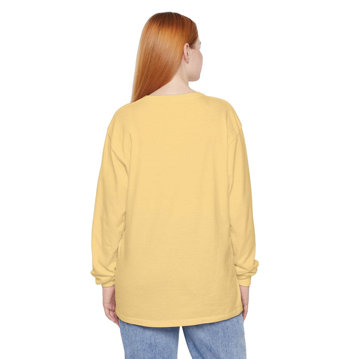 Spooky Scary Skeletons Comfort Colors Unisex Garment-dyed Long Sleeve T-Shirt