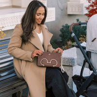 Disney Mocha Mickey Mouse Zip Pouch