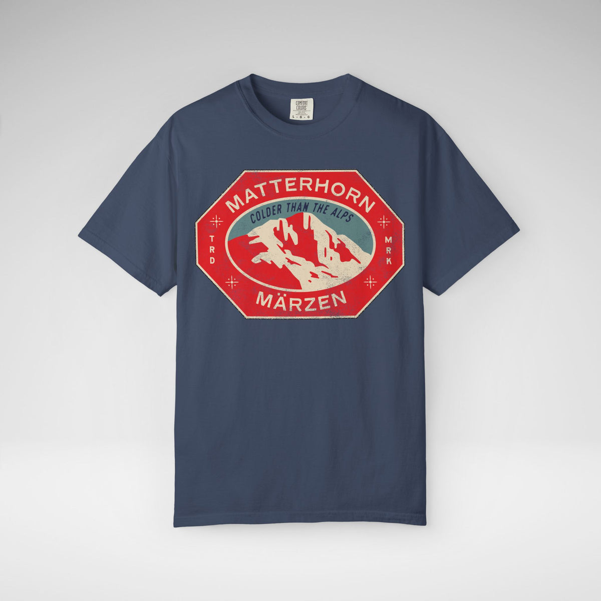 Matterhorn Märzen Comfort Colors Unisex Garment-Dyed T-shirt