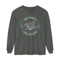 Two Infinity And Beyond Comfort Colors Unisex Garment-dyed Long Sleeve T-Shirt